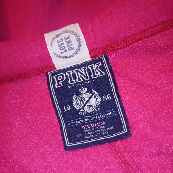 **Vintage** PINK by V.S.(Capri) sweatpants - Picture 15 of 16